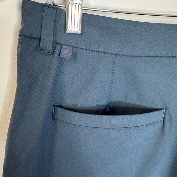 Lululemon Commission Short Relaxed Warpstreme 11" True Navy Stretch Men's 32 - Picture 4 of 8